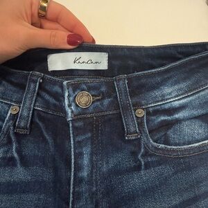 KanCan High Rise Dark Blue Jeans